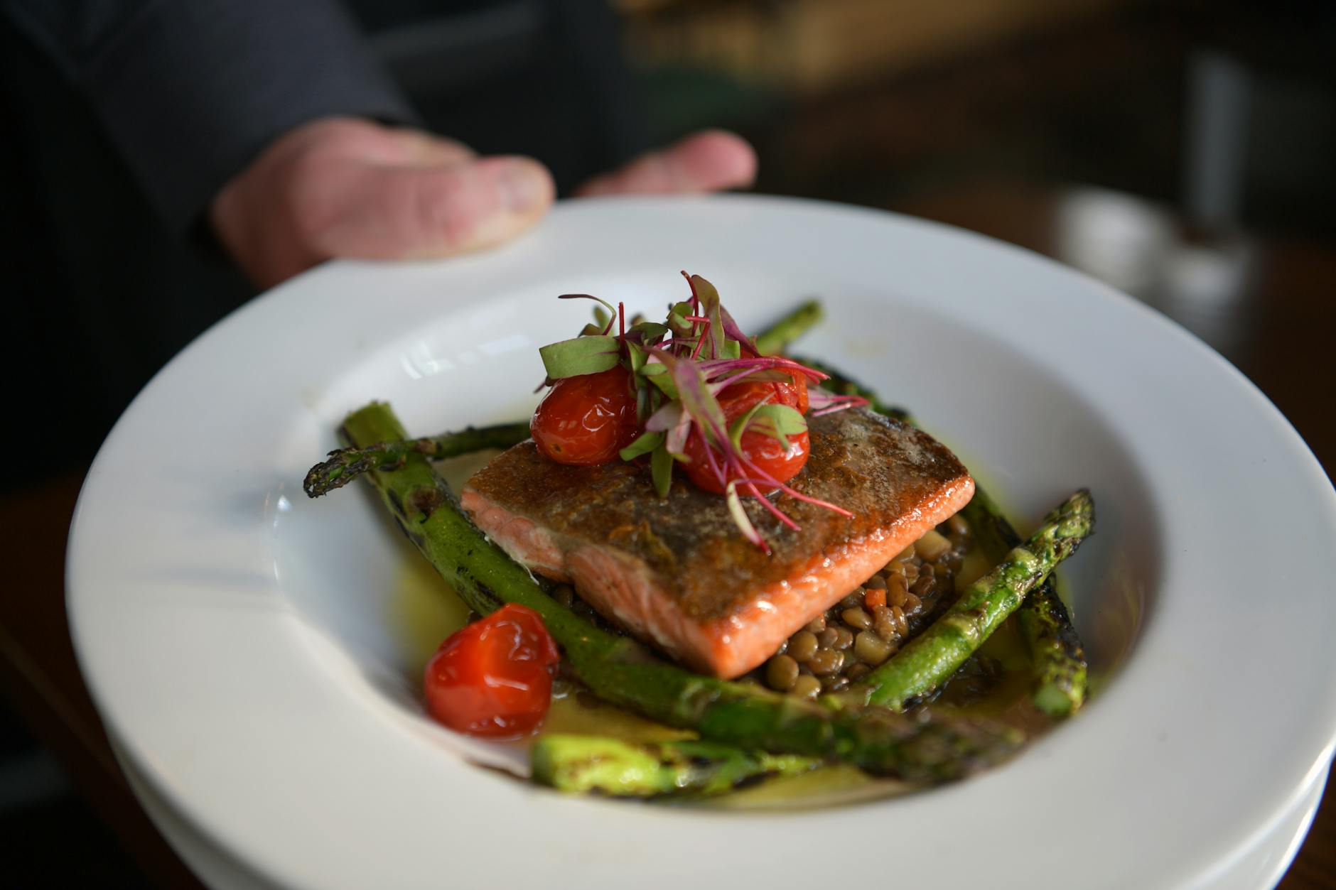 Baked Salmon & Asparagus Recipe