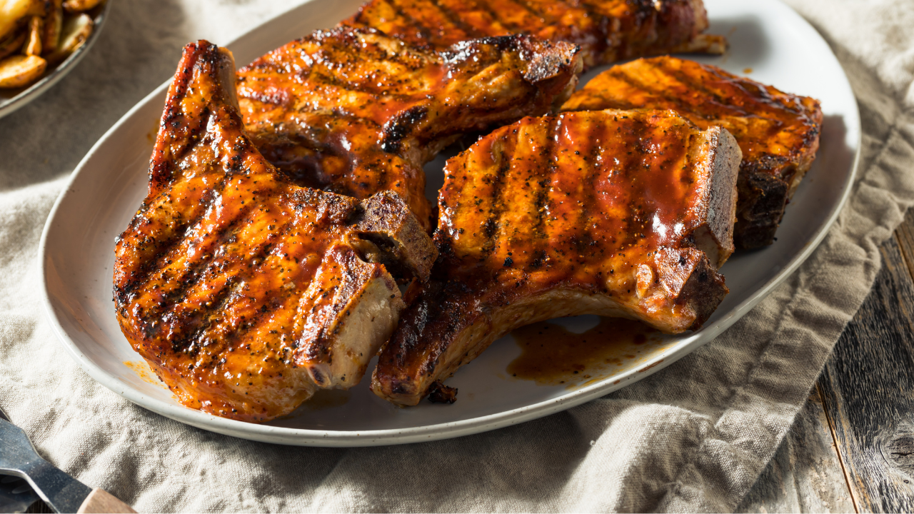 Balsamic Glazed Pork Chops Recipe