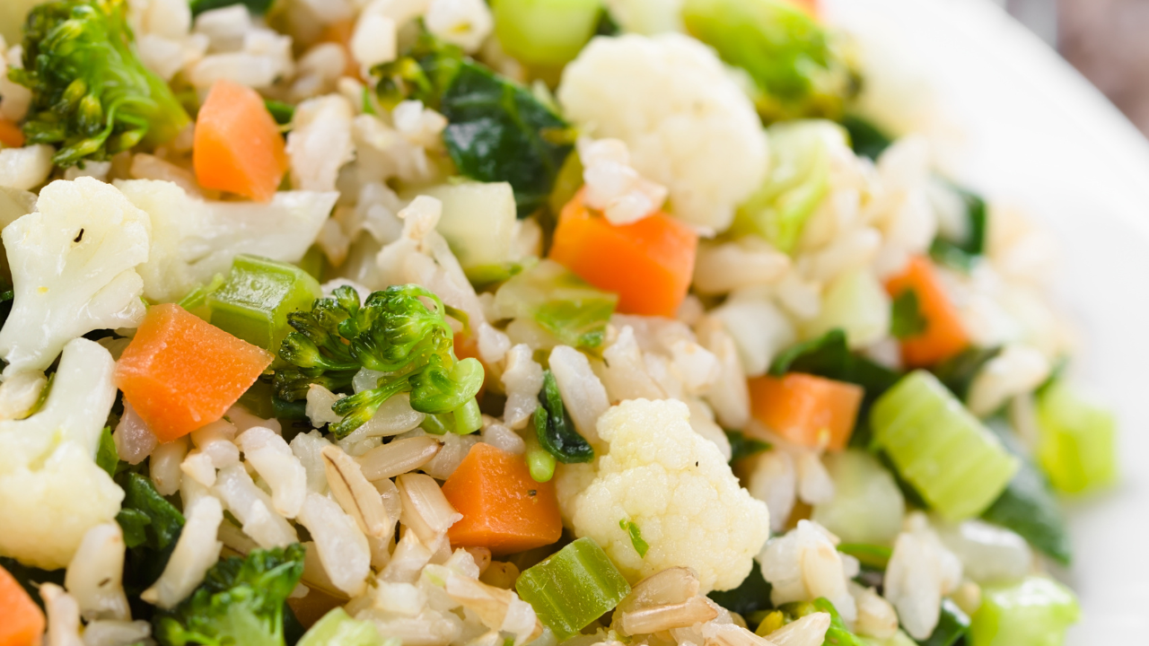 Cauliflower Fried Rice Recipe