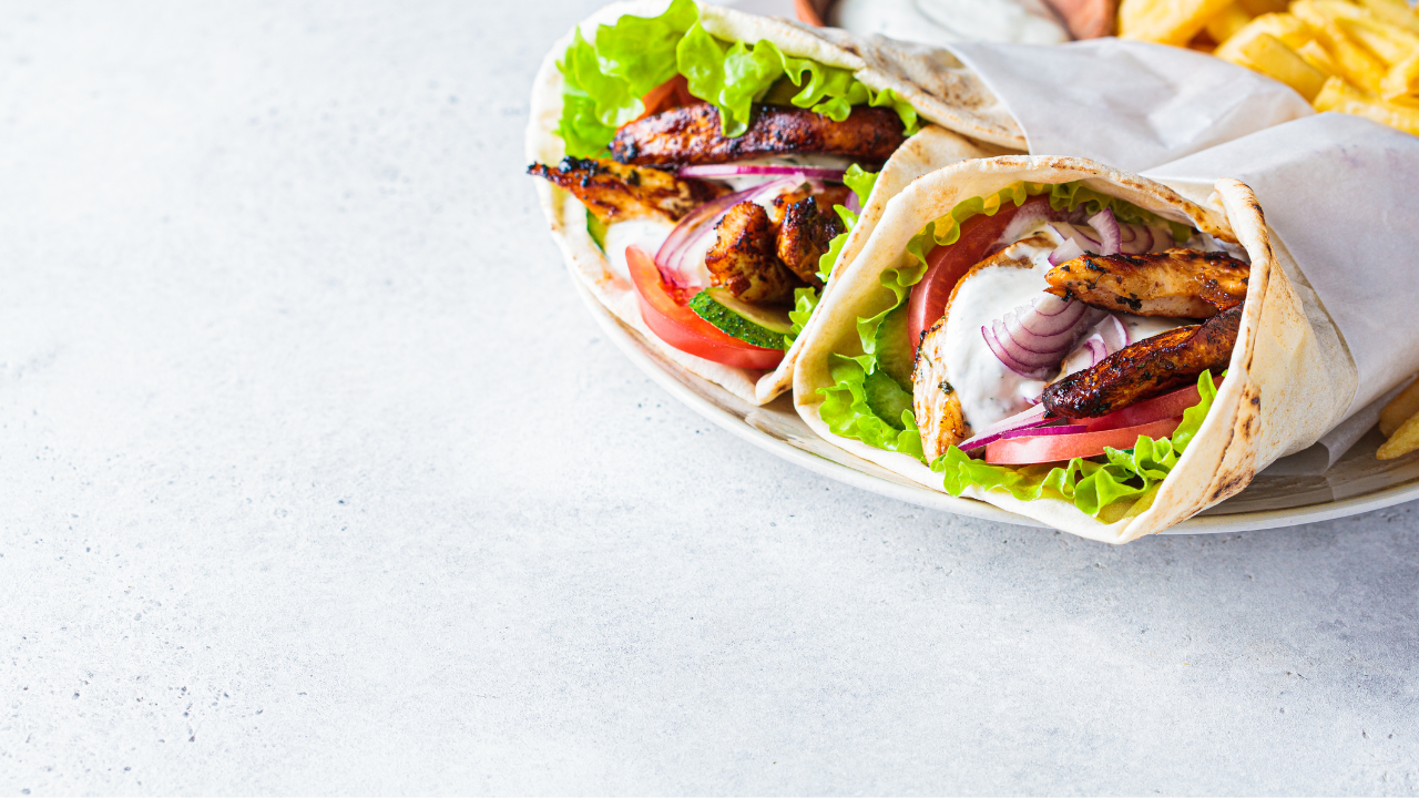 Chicken Gyros with Tzatziki Sauce Recipe