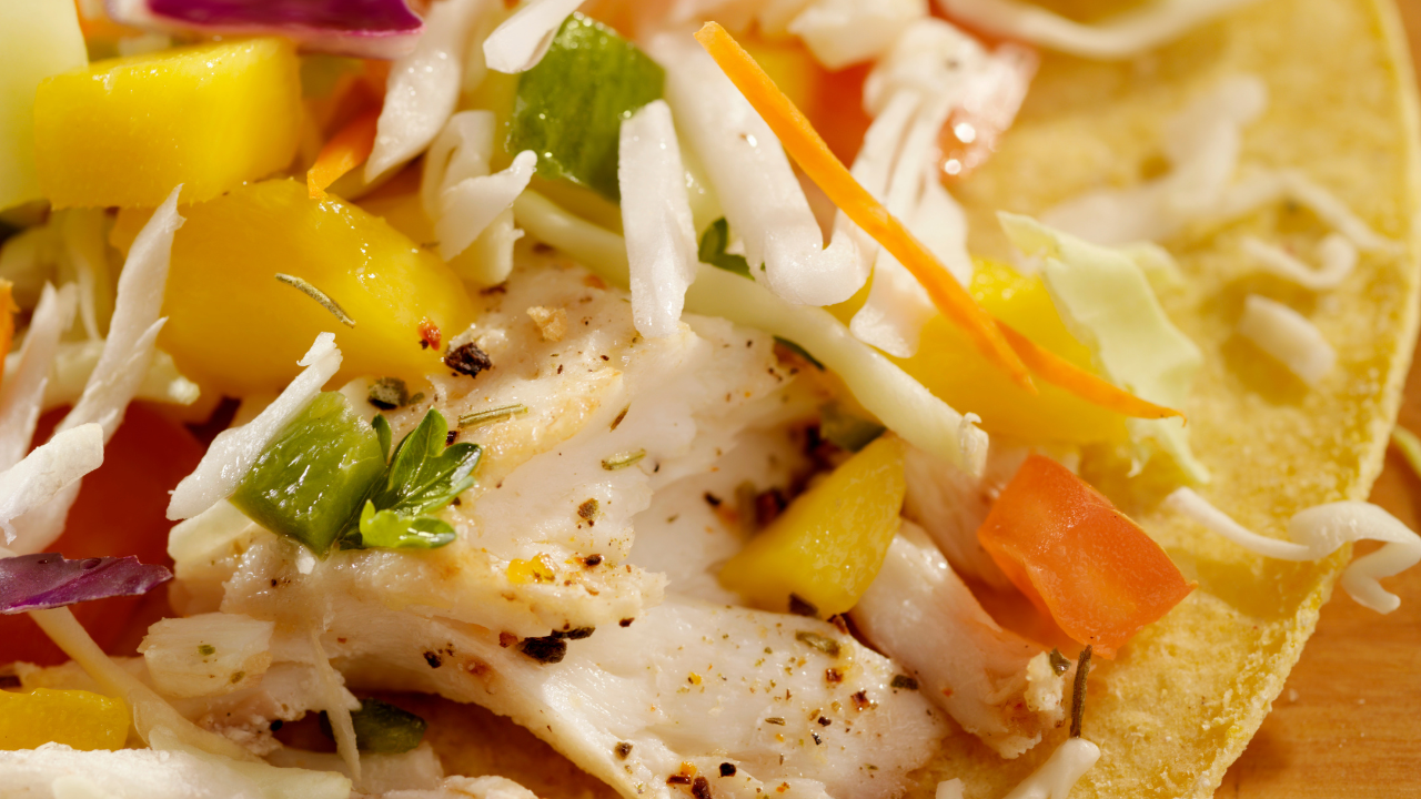 Fish Tacos with Mango Salsa Recipe