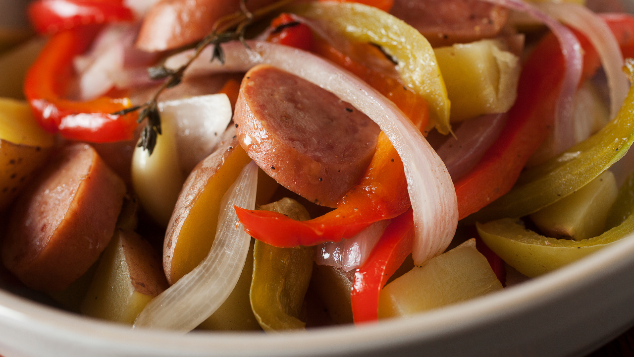 Sausage and Peppers Skillet Recipe