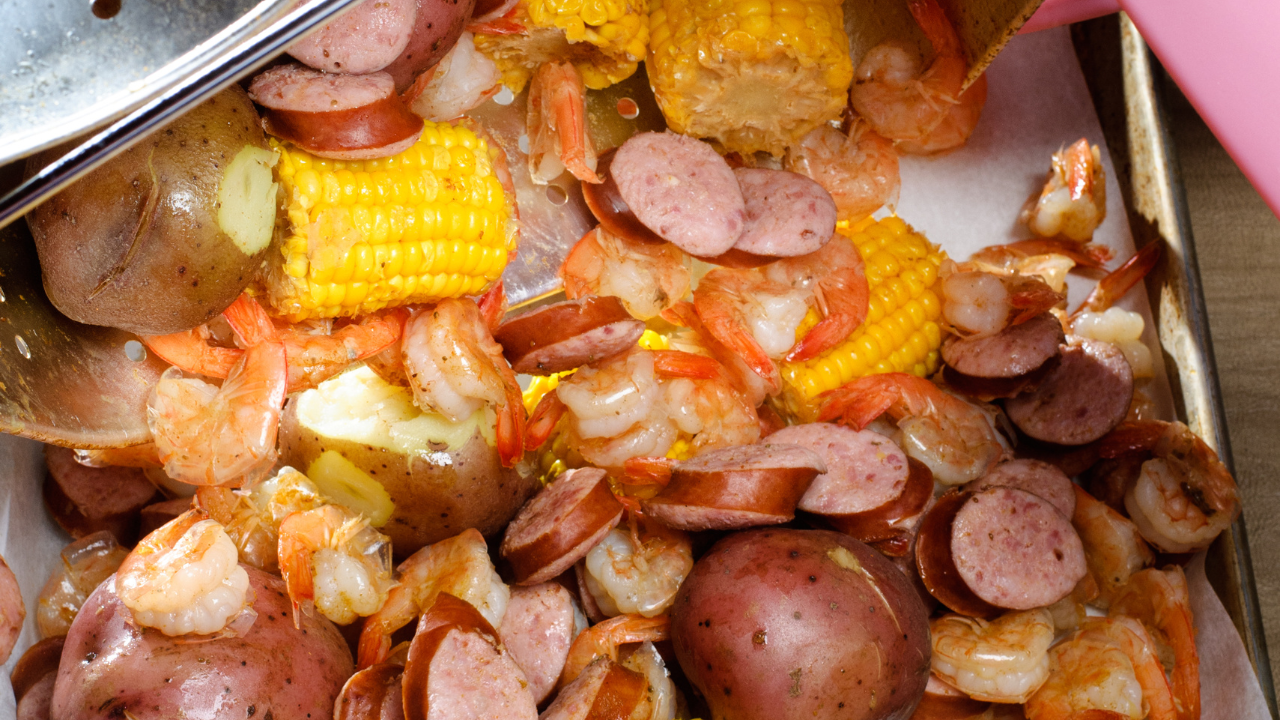 Sheet Pan Shrimp Boil Recipe