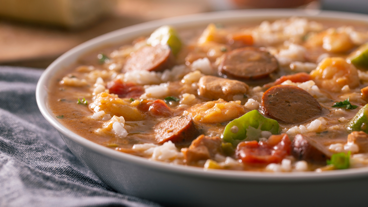 Recipe for Alligator Gumbo with Okra and Andouille