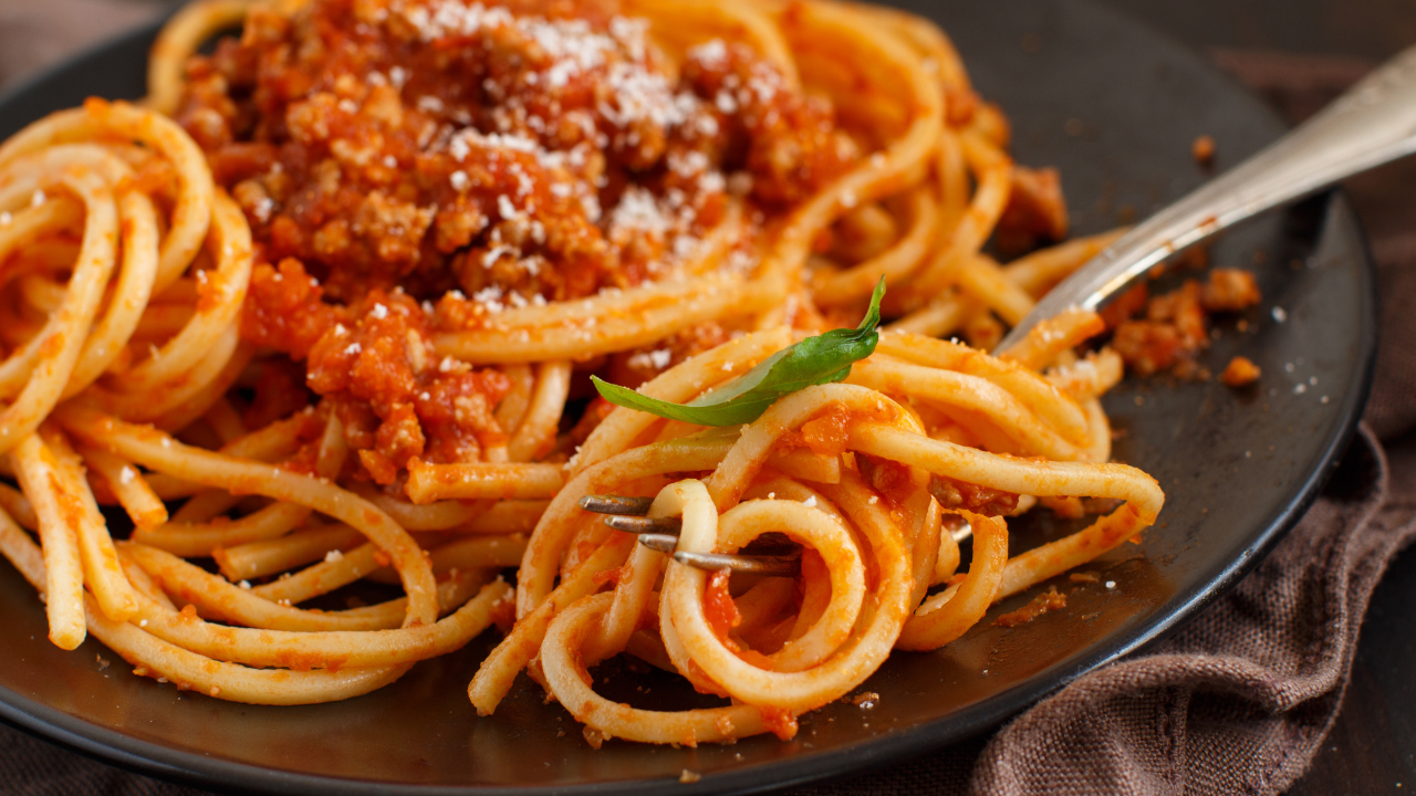 Kangaroo Bolognese Recipe with Fresh Basil and Parmesan