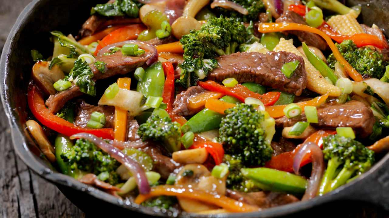 Ostrich Stir-Fry Recipe with Ginger and Garlic