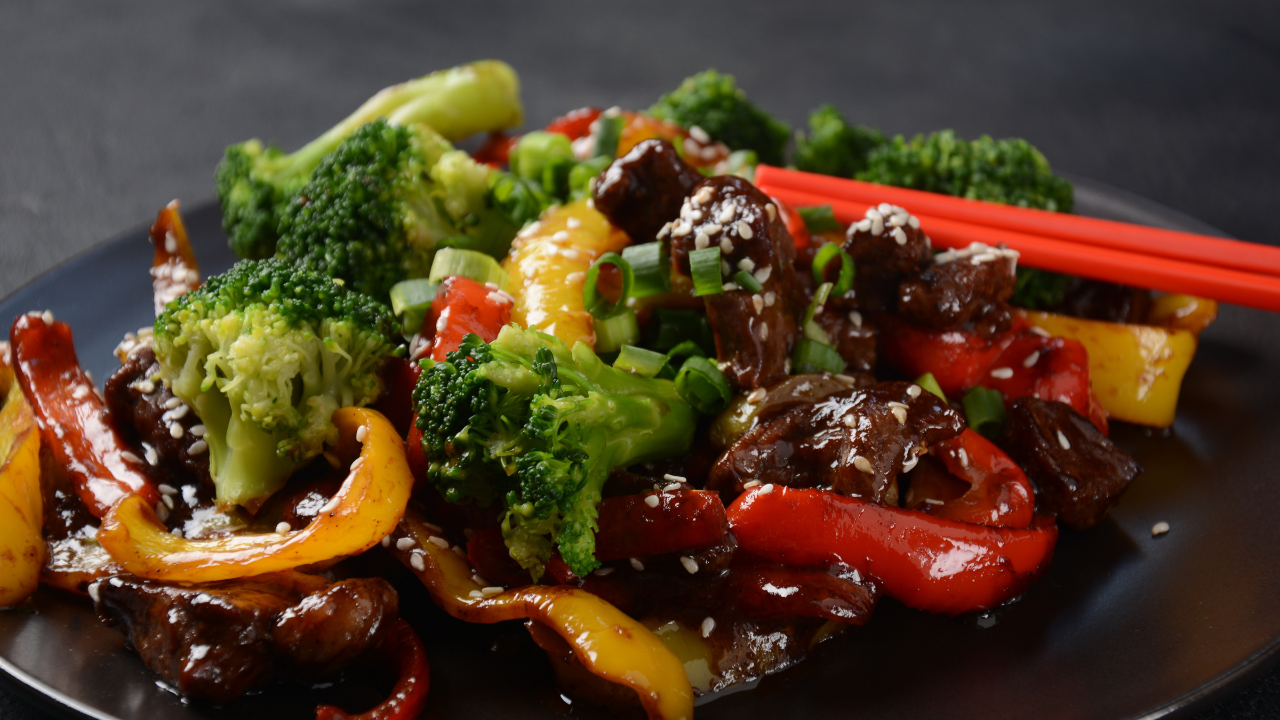 Recipe for Spicy Lamb Stir-Fry with Vegetables