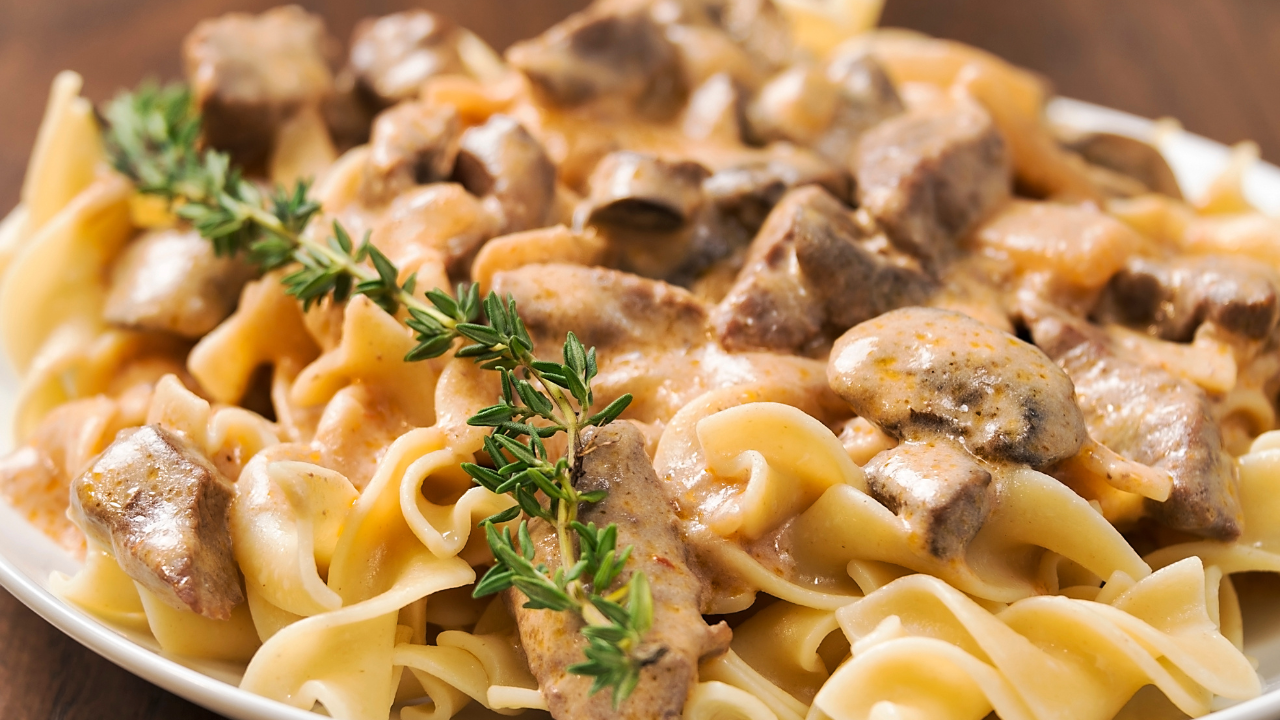 Classic Beef Stroganoff Recipe