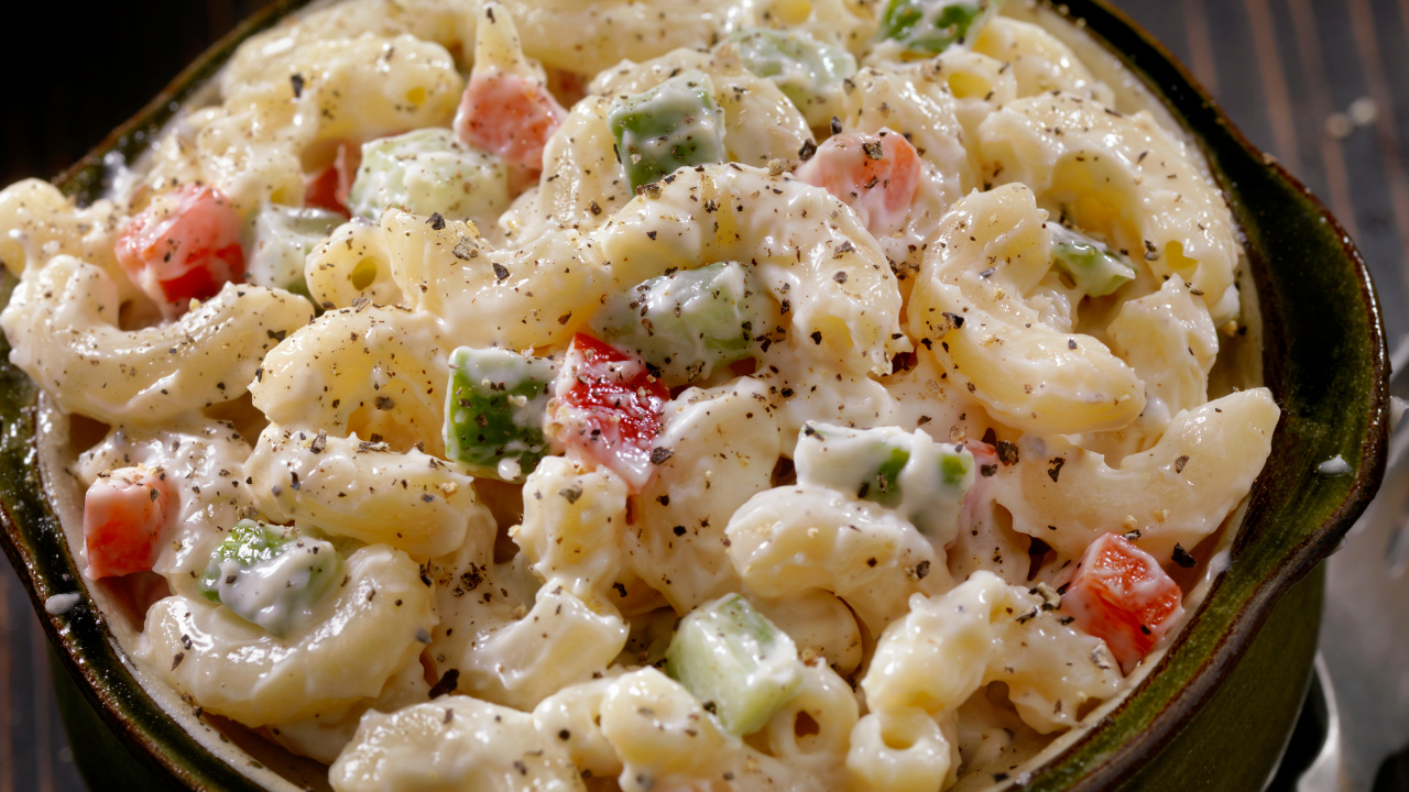 Cannabis-Infused Creamy Macaroni Salad Recipe