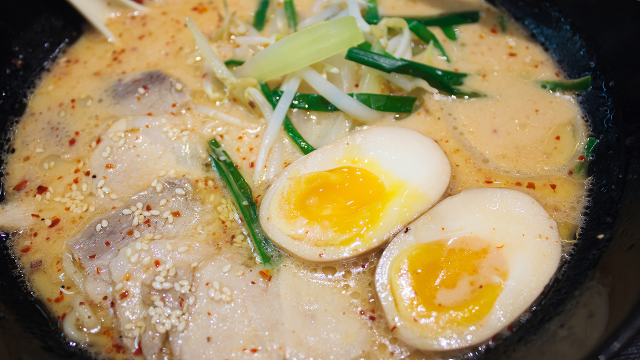 Pork Ramen Recipe with Soft-Boiled Eggs