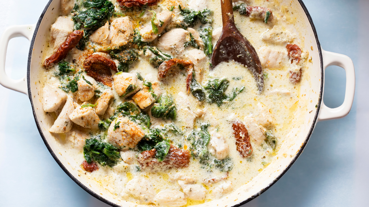 Keto Creamy Tuscan Chicken Recipe