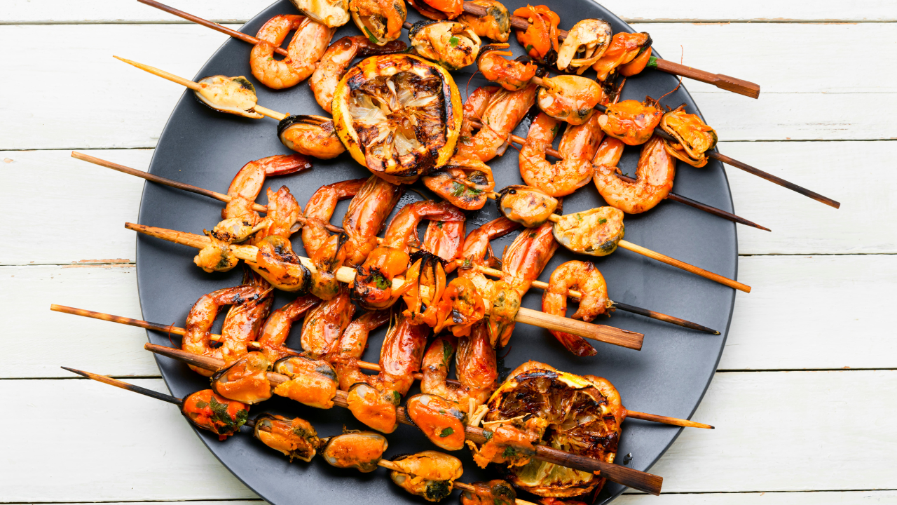 Keto Spicy Shrimp Skewers Recipe