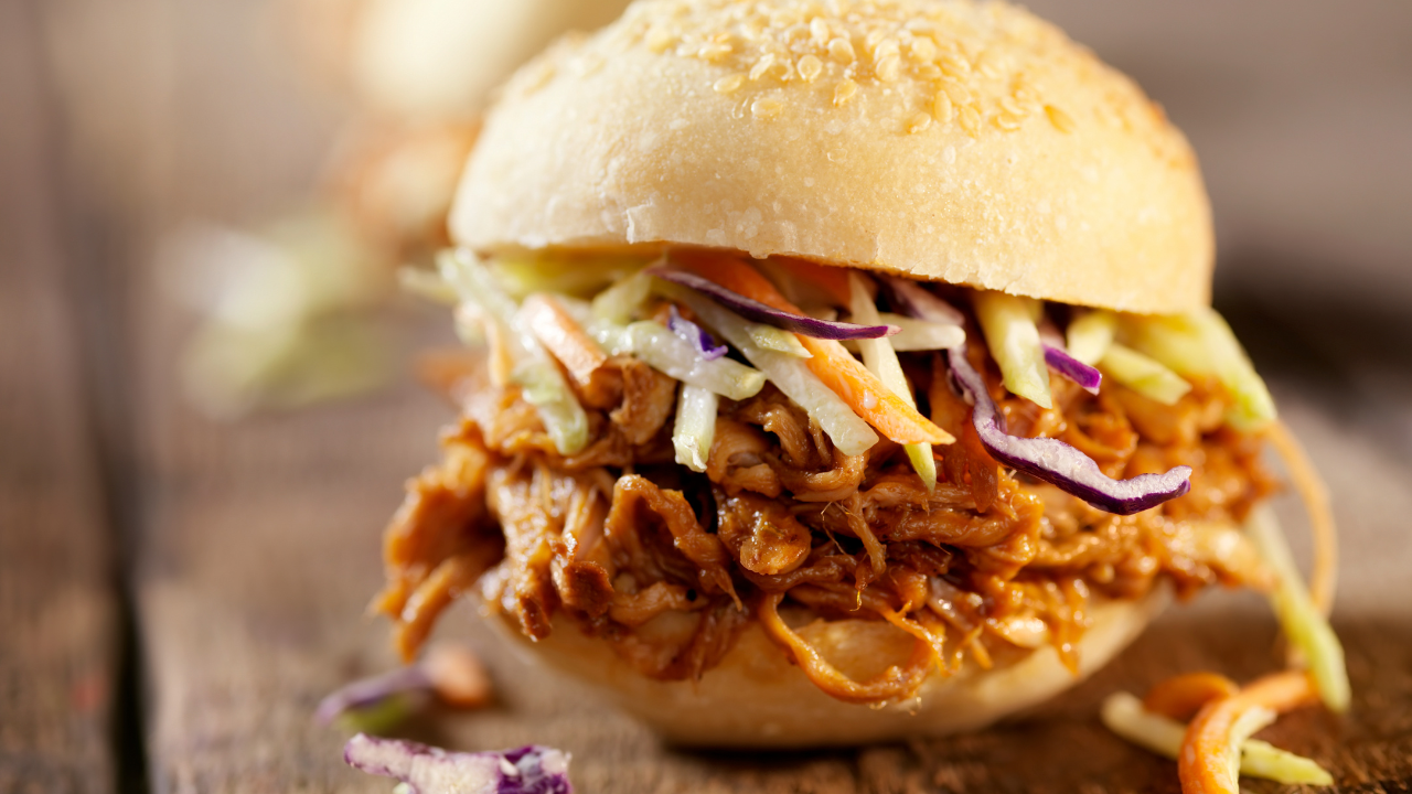 Pulled Pork Recipe for Sandwiches with Coleslaw