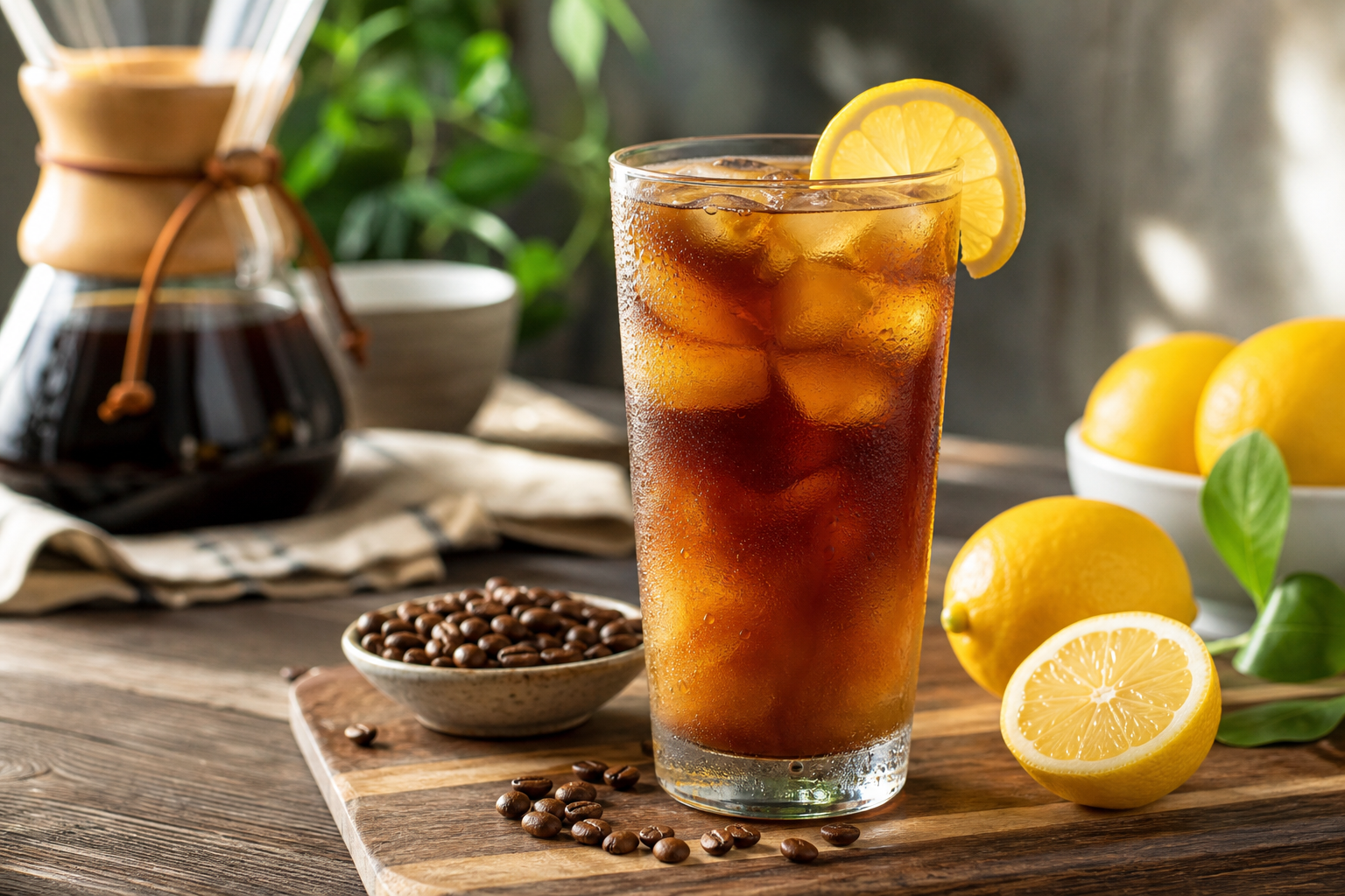 Cold Brew Coffee Lemonade