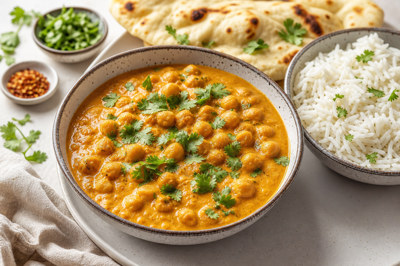 Creamy Coconut Chickpea Curry