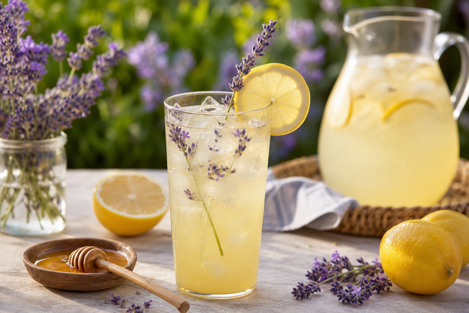 Lavender Honey Lemonade