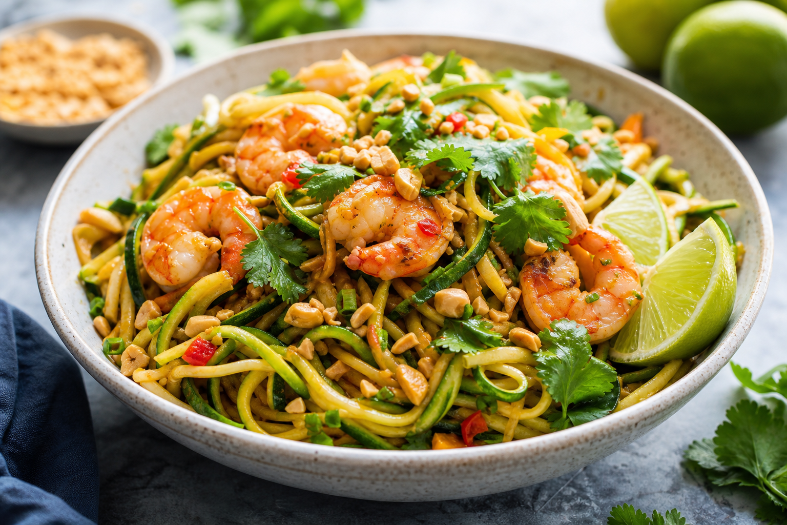 Zucchini Noodle Pad Thai
