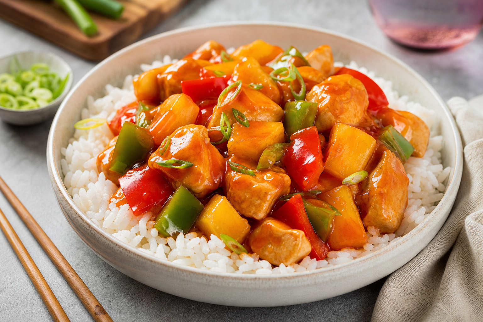 Slow Cooker Sweet and Sour Chicken