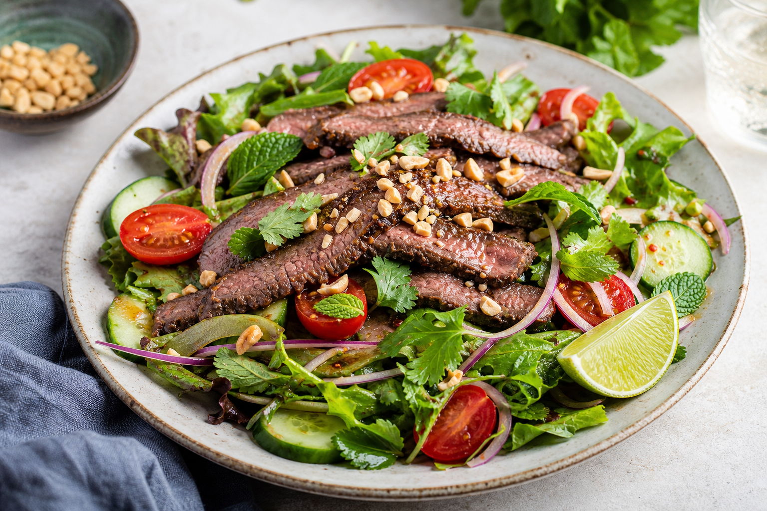 Thai Beef Salad with Lime and Chili Dressing