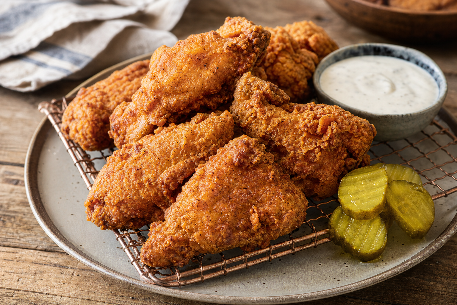 Classic Buttermilk-Brined Southern Fried Chicken