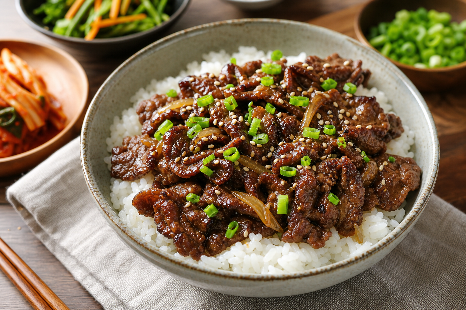 Korean Bulgogi Beef Stir-Fry