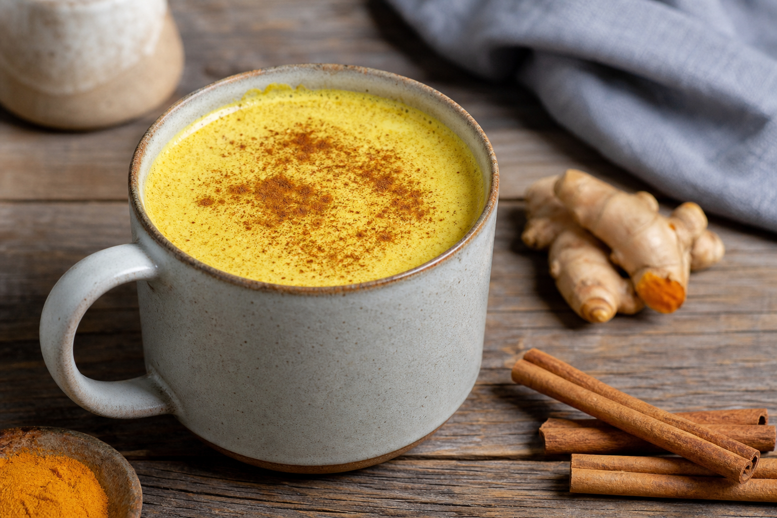 Spiced Golden Turmeric Latte