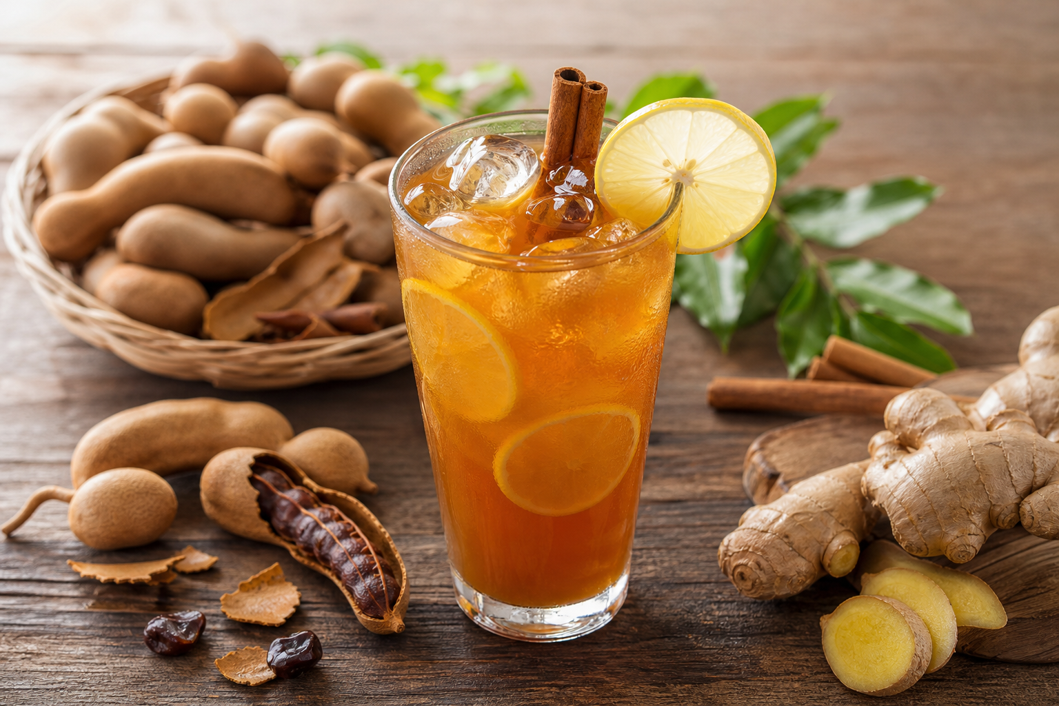 Spiced Tamarind Iced Tea
