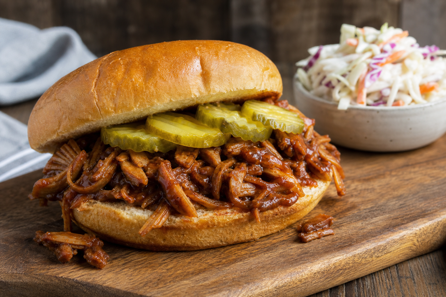 Vegan Jackfruit BBQ Sandwiches